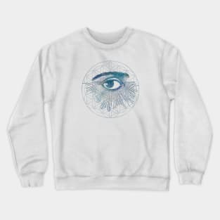 Flower of Life - Eye of the Believer Crewneck Sweatshirt